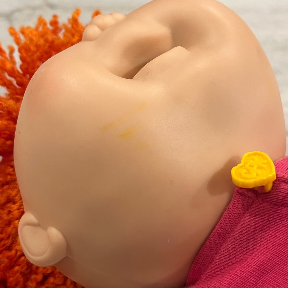 VTG CABBAGE PATCH KID COLLECTIBLE DOLL EATS FOOD W BACKPACK & OUTFIT - Picture 11 of 16